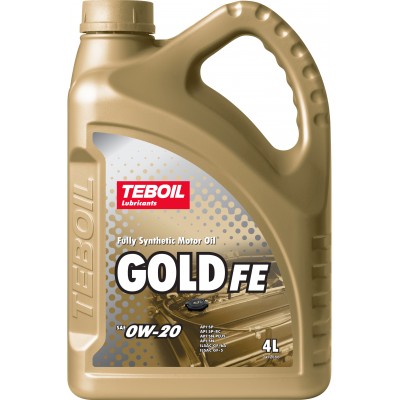 0W-20 Gold FE 4л (синтетическое моторное масло) TEBOIL 3468067