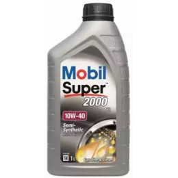 10W-40 Mobil Super 2000 X1 1л (полусинтетическое моторное масло)