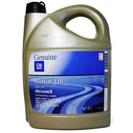 Синтетическое моторное масло Dexos 2 5W-30, 5л