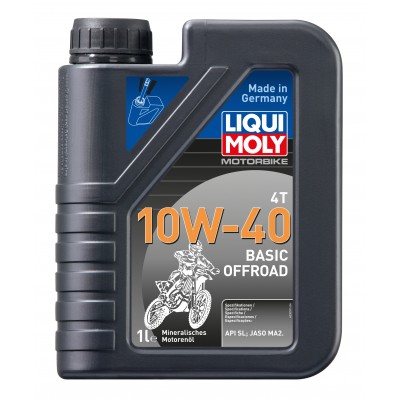 10W-40 Motorbike 4T Basic Offroad (мин.мотор.масло для 4-х тактных двиг.) 1л Liqui Moly 3059