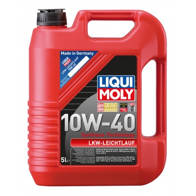 замена 8026 10W-40 LKW-Leichtlauf-Motoroil 5л (НС-синтетическое моторное масло) HCV Liqui Moly 1185