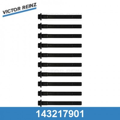 Комплект болтов головки блока цилиндров Victor Reinz 143217901