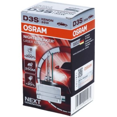 Лампа D3S 42V 35W PK32d-5 XENARC NIGHT BREAKER LASER +200% больше света 1 шт. Osram 66340XNL