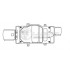 Модуль управления вент. охл. для а/м Ford Focus III (11-)/Kuga II (13-) Luzar LFR1075