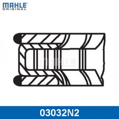 Колец поршневых комплект Mahle 03032N2