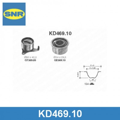 Комплект ремня ГРМ SNR KD46910