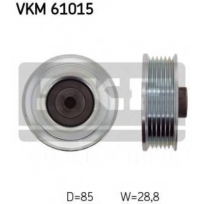 Ролик обводной приводного ремня SKF VKM61015