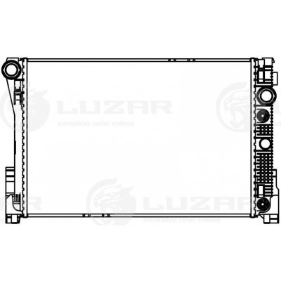 Радиатор охлаждения Luzar LRC15112