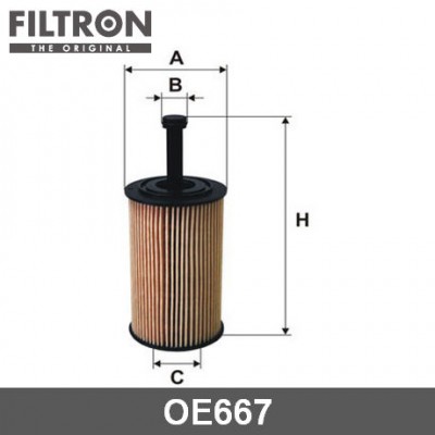 Фильтр масляный PEUGEOT Filtron OE667