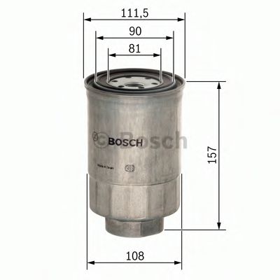 Фильтр топливный Bosch F026402025