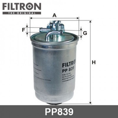 Фильтр топливный VW GROUP Filtron PP839
