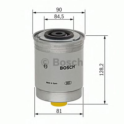 Фильтр топливный Bosch 1457434400