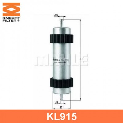 Фильтр топливный Knecht KL915