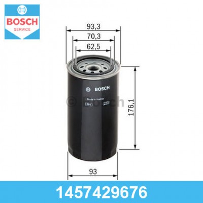 Фильтр топливный Bosch 1457429676