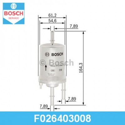 Фильтр топливный Bosch F026403008