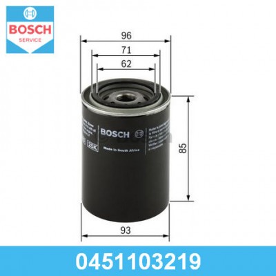 Фильтр масляный Bosch 0451103219