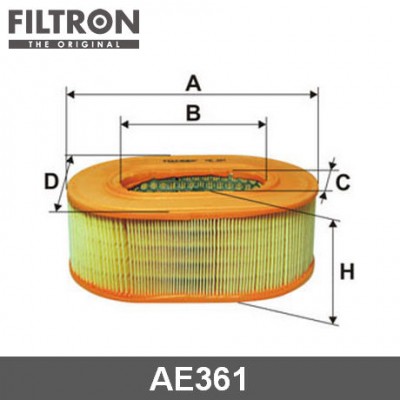 Фильтр воздушный Filtron AE361