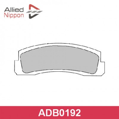 Колодки тормозные дисковые передние Allied Nippon ADB0192
