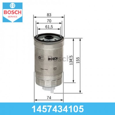 Фильтр топливный Bosch 1457434105