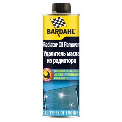 RADIATOR OIL REMOVER Средство для удаления масла из системы охлаждения 300мл BARDAHL 4020