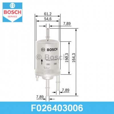 Фильтр топливный Bosch F026403006