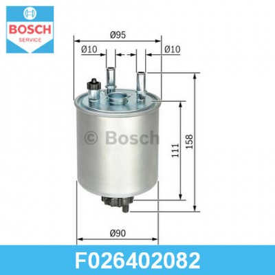Фильтр топливный Bosch F026402082