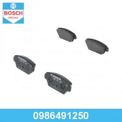 Колодки тормозные дисковые Bosch 0986491250