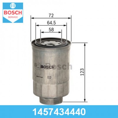 Фильтр топливный Bosch 1457434440