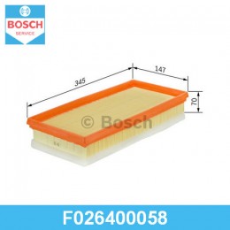 Фильтр воздушный F026400058 Bosch