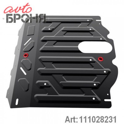 Защита картера и КПП Kia Sorento II 2012-..., сталь 2 мм, комплект крепежа Автоброня 111028231 Автоброня 111028231