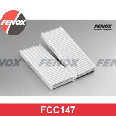Салонный фильтр угольный к-т из 2 ШТ Fenox FCC147