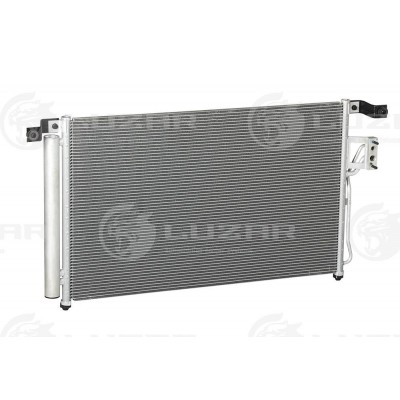 Радиатор кондиционера с ресивером Luzar LRAC0863
