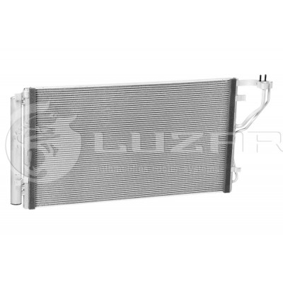 Радиатор кондиционера с ресивером Luzar LRAC08R0
