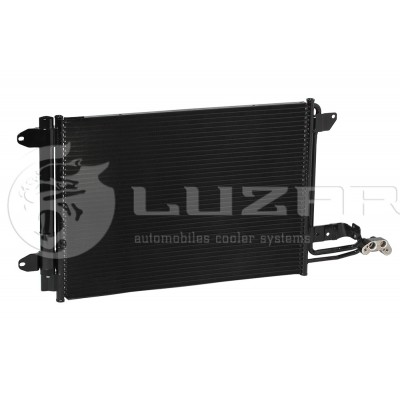 Радиатор кондиционера с ресивером Luzar LRAC1811J