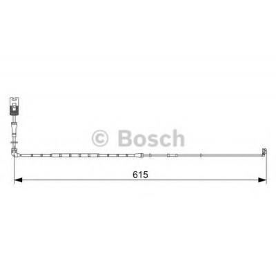 Датчик износа тормозных колодок Bosch 1987473056