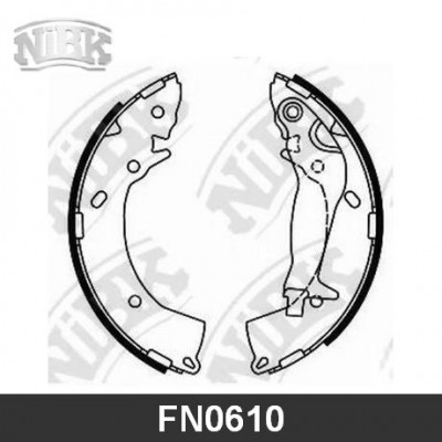 Колодки тормозные барабанные NIBK FN0610