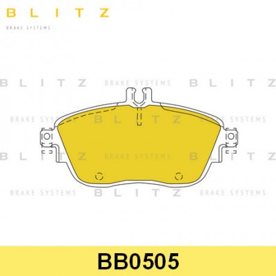 Колодки тормозные дисковые передние Blitz BB0505