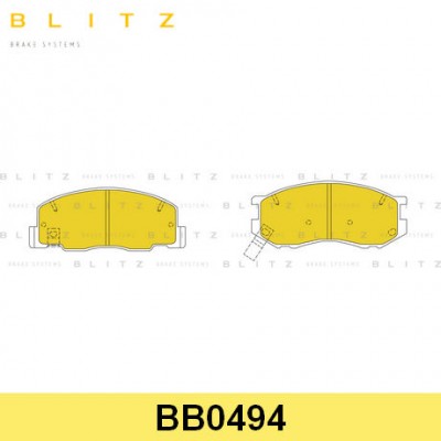 Колодки тормозные дисковые передние Blitz BB0494