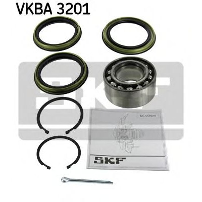 Комплект подшипника ступицы колеса | перед | SKF VKBA3201