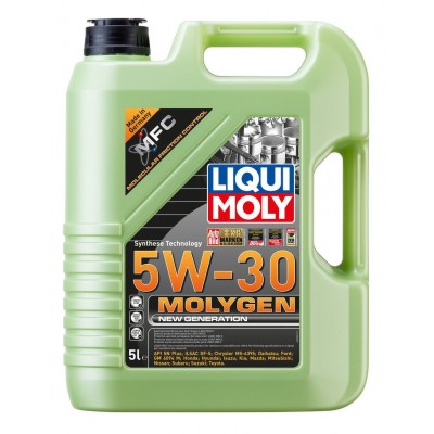 5W-30 SN/СF Molygen New Generation 5л (НС-синт.мотор.масло) Liqui Moly 9952