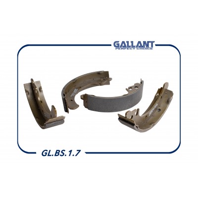 Колодка тормозная задняя 2108-3502090 GL.BS.1.7 | зад | Gallant GLBS17